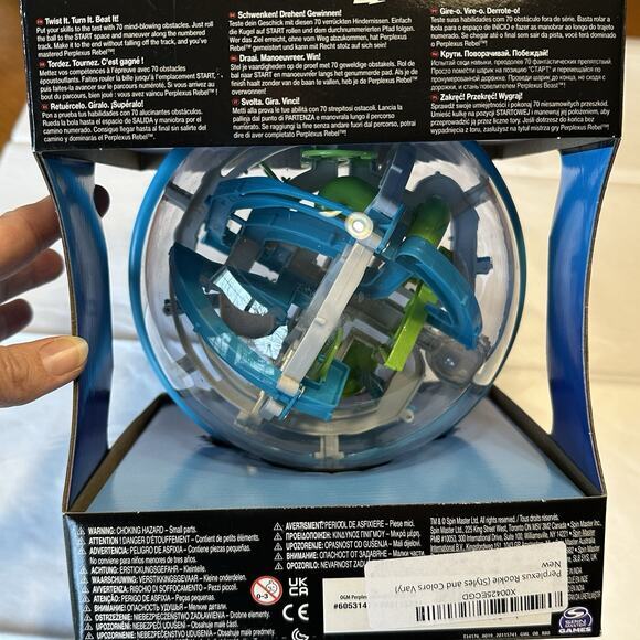 Perplexus Rebel 3D Maze Game Sensory Fidget Toy BrainTeaser Puzzle Ball Kids Toy - Picture 3 of 4
